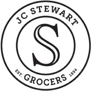 JC Stewart Grocers logo